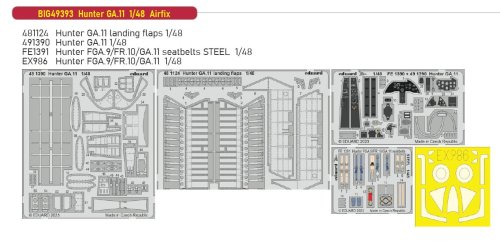 Przejdź do produktu Eduard BIG49393 - 1:48 Hunter GA.11