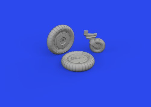 Przejdź do produktu Eduard 672348 - 1:72 Bf 109G-5/G-6 wheels Print 3D