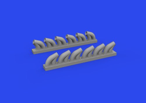 Przejdź do produktu Eduard 648959 - 1:48 P-39 exhaust stacks rounded Print 3D