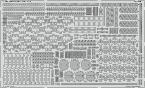 Przejdź do produktu Eduard 53302 - 1:350 USS Iowa BB-61 part 1