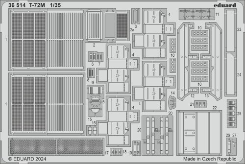 Przejdź do produktu Eduard 36514 - 1:35 T-72M