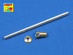 Aber 35L-037 - 1:35 Lufa 75mm ROQF Mk.V do czołgów Cromwell Mk.IV,V,VII; Churchill Mk.VI, VII; Valentine Mk.XI, A