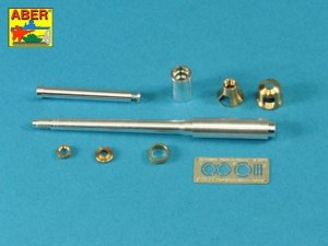 Aber 35L-076n - 1:35 Lufa 88mm Kwk 36 L/56 z wczesnym hamulcem do czołgu Tiger I wczesny