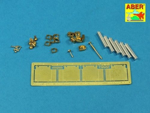 Przejdź do produktu Aber 35L-196 - 1:35 Zestaw luf do brytyskiego czołgu z I WŚ Mk.I Female 4 x 0.303 Vickers i 1 x 8mm Hotchkiss