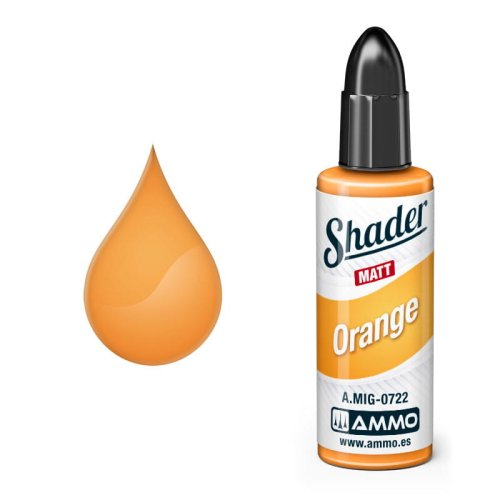 Przejdź do produktu Ammo Mig 0722 - Matt Shader Orange - farba do cieniowania 10 ml