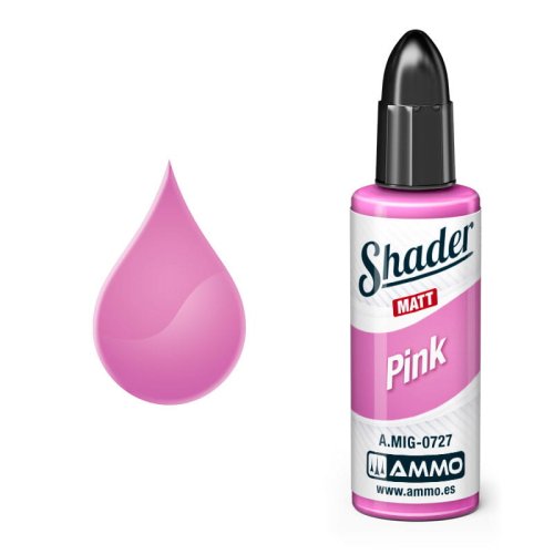 Przejdź do produktu Ammo Mig 0727 - Matt Shader Pink - farba do cieniowania 10 ml