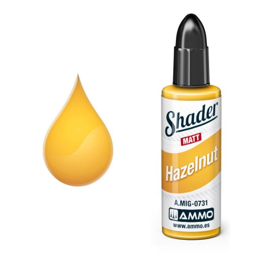 Przejdź do produktu Ammo Mig 0731 - Matt Shader Hazelnut - farba do cieniowania 10 ml