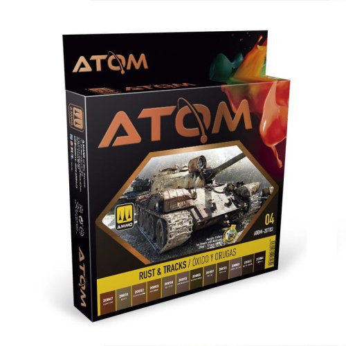 Przejdź do produktu Ammo Mig 20703 - Zestaw farb Atom Rust & Tracks