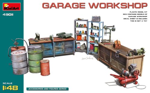 Przejdź do produktu Miniart 49011 - 1:48 Garage Workshop