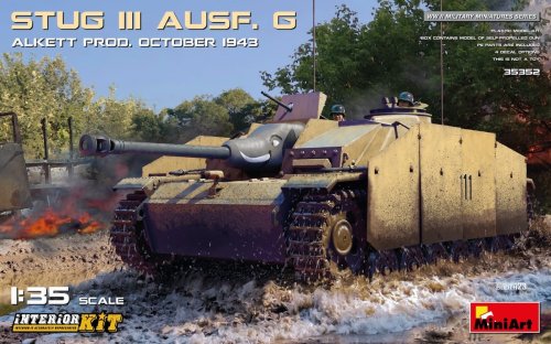 Przejdź do produktu Miniart 35352 - 1:35 StuG III Ausf. G Alkett Prod. October 1943 with Interior