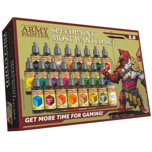 Przejdź do produktu The Army Painter WP8060 - Zestaw 25 farb akrylowych Speedpaint 2.0 Most Wanted