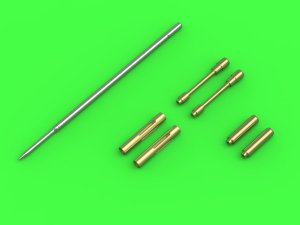 Master AM-32-125 - 1:32 F4F-3 Wildcat wczesny lufy km Browning .50 z podłużnymi otworami w chłodnicy i wczesna rurka Pitota