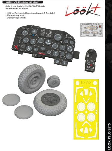 Przejdź do produktu Eduard 644251 - 1:48 P-47D-25 LööKplus