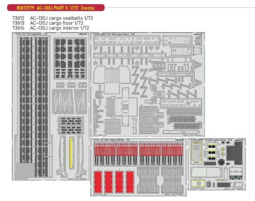 Przejdź do produktu Eduard BIG72179 - 1:72 AC-130J Part II
