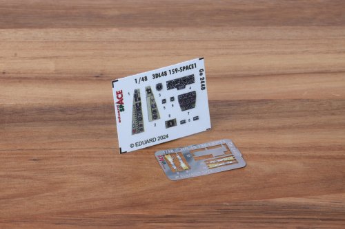Przejdź do produktu Eduard 3DL48159 - 1:48 Go 244B Space 3D Decals + PE
