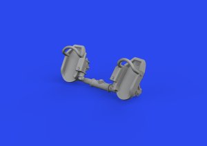 Eduard 672319 - 1:72 Bf 109E rudder pedals early Print 3D