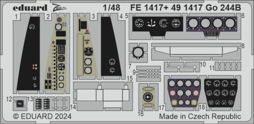 Przejdź do produktu Eduard FE1417 - 1:48 Go 244B