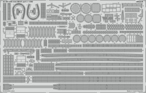 Eduard 53304 - 1:350 USS Iowa BB-61 part 3