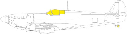 Przejdź do produktu Eduard EX1009 - 1:48 Spitfire Mk.Vb early