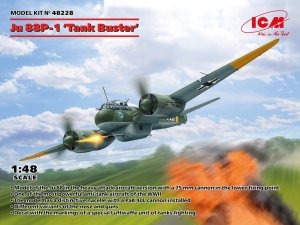ICM 48228 - 1:48 Junkers Ju 88P-1 Tank Buster