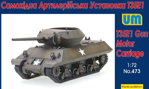 Przejdź do produktu Unimodels 473 - 1:72 T35E1 Gun Motor Carriage