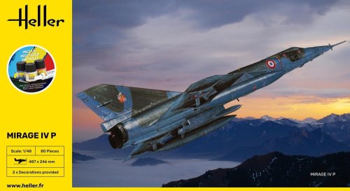Przejdź do produktu Heller 56493 - 1:48 Mirage IV P model z farbami