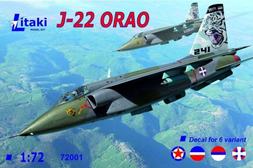 Przejdź do produktu Litaki 72001 - 1:72 J-22 Orao
