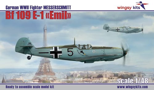 Przejdź do produktu Wingsy Kits D5-07 - 1:48 Messerschmitt Bf 109 E-1 Emil