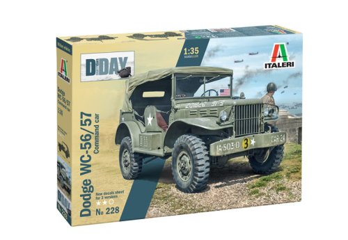 Przejdź do produktu ITALERI 0228 - 1:35 Dodge Staff Car WC56