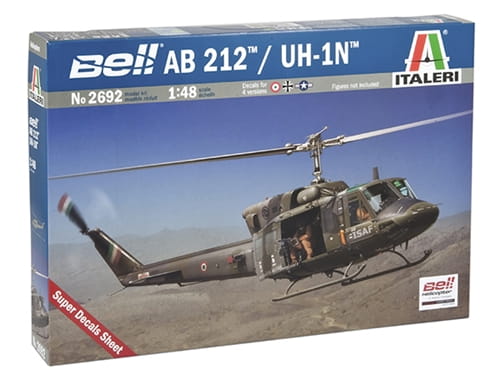 Przejdź do produktu ITALERI 2692 - 1:48 AB 212 /UH 1N