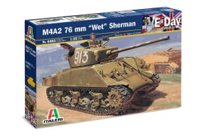ITALERI 6483 - 1:35 M4A2 76mm "Wet" Sherman