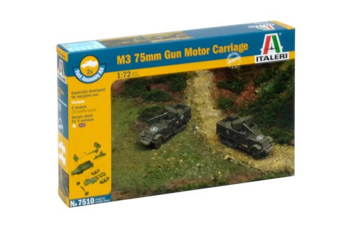 Przejdź do produktu ITALERI 7510 - 1:72 M3 75 mm Gun Half Track
