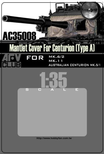 Przejdź do produktu AFV CLUB AC 35008 - 1:35 Mantlet Cover for Centurion A