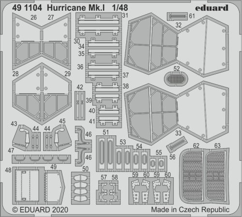 Przejdź do produktu EDUARD 491104 - 1:48 Hurricane Mk.I