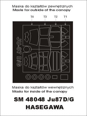Przejdź do produktu MONTEX SM48048 - 1:48 Junkers Ju-87 D/G