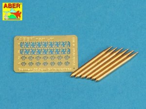 ABER 1:350L-61  - 1:350 Set of 6 German torpedoes 53,3cm G7