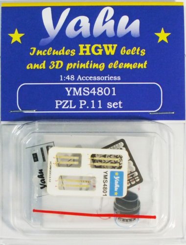 Przejdź do produktu YAHU YMS4801 - 1:48 PZL P.11 / PZL P.24 zestaw akcesoriów