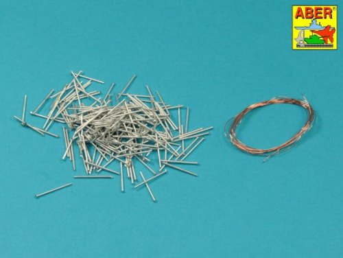Przejdź do produktu ABER 16198 - 1:16 Pz.Kpfw.I Ausf. A/B - track link pins x 200 pcs