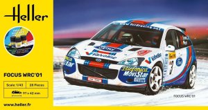 Heller 56196 - 1:43 Focus WRC'01 model z farbami