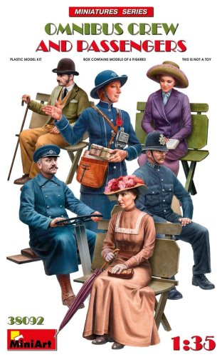 Przejdź do produktu Miniart 38092 - 1:35 Omnibus Crew and Passengers