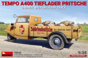 Miniart 38045 - 1:35 Tempo A400 Tieflader Pritsche