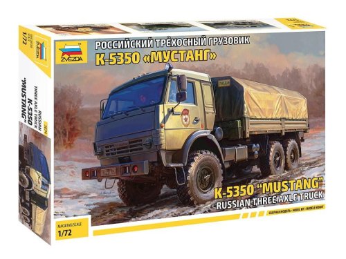 Przejdź do produktu Zvezda 5074 - 1:72 Kamaz 5350 Mustang