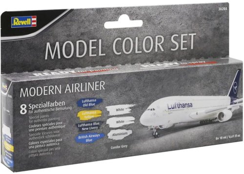 Przejdź do produktu Revell 36203 - Zestaw farb akrylowych Modern Airliner 8 x 18 ml