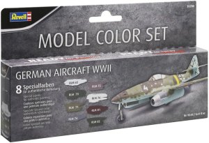 Revell 36200 - Zestaw farb akrylowych German Aircraft WWII 8 x 18 ml