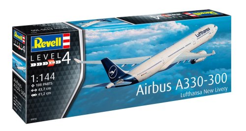 Przejdź do produktu Revell 03816 - 1:144 Airbus A330-300 Lufthansa New Livery