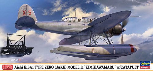 Przejdź do produktu Hasegawa 02455 - 1:72 Aichi E13A1 Type Zero Jake Model 11 Kimikawamaru w/Catapult