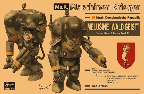 Przejdź do produktu Hasegawa 64128 - 1:35 P.K.A. Ausf. M Melusine Wald Geist