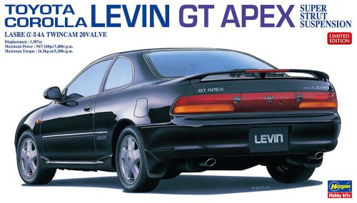 Przejdź do produktu Hasegawa 20667 - 1:24 Toyota Corolla Levin GT Apex Super Strut Suspension