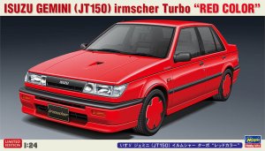 Hasegawa 20664 - 1:24 Isuzu Gemini JT150 irmscher Turbo Red Color