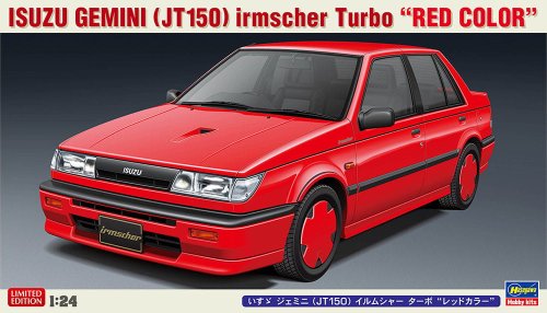 Przejdź do produktu Hasegawa 20664 - 1:24 Isuzu Gemini JT150 irmscher Turbo Red Color